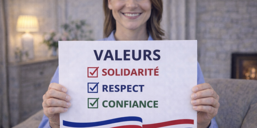 Valeurs de solidarité, respect, confiance